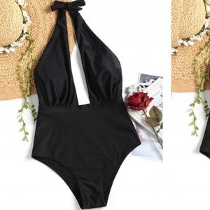 One piece- high waisted Swimsuit